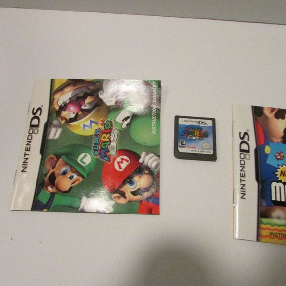 lot of 2 Nintendo DS Super Mario 64 and Super Mario Bros video game case… - Picture 2 of 8